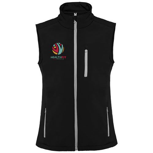 black Chaleco softshell unisex
