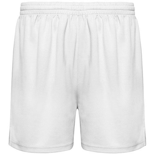 white Pantalón corto deportivo unisex
