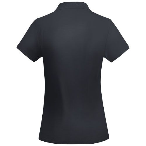 azul marino Polo de manga corta para mujer algodón orgánico