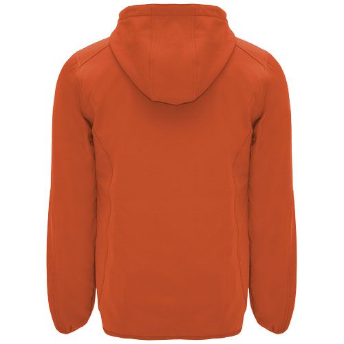 naranja bermellón Chaqueta softshell unisex