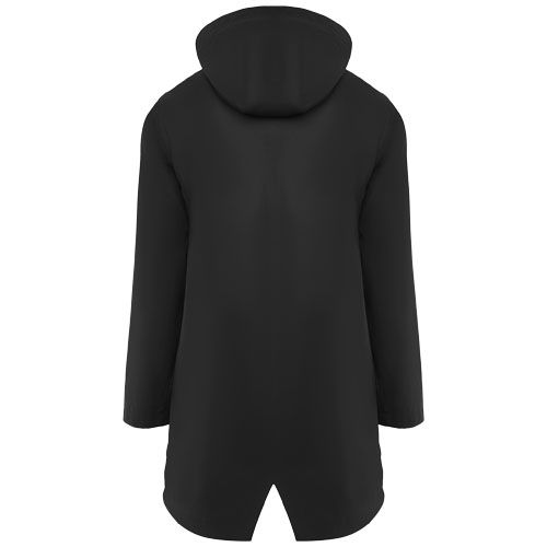 black Chubasquero para mujer