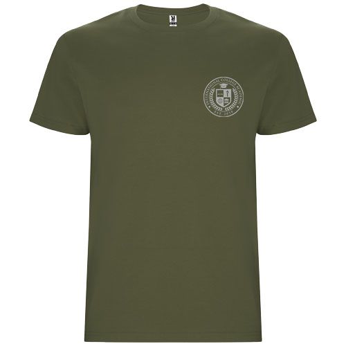 verde militar Camiseta de manga corta para hombre