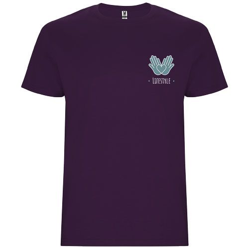 purple Camiseta de manga corta para hombre
