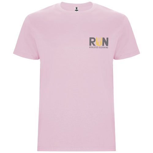 rosa claro Camiseta de manga corta para hombre