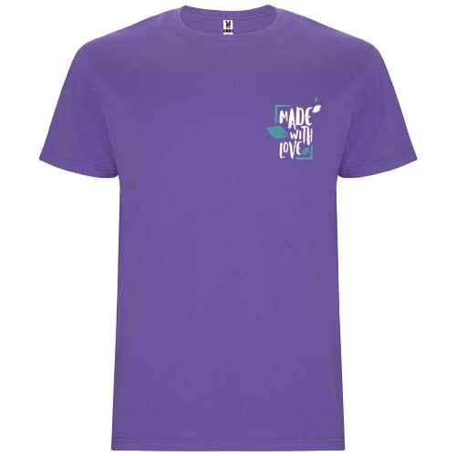morado claro Camiseta de manga corta para hombre de 190 g/m² Stafford
