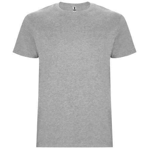 gris chiné Camiseta de manga corta para hombre
