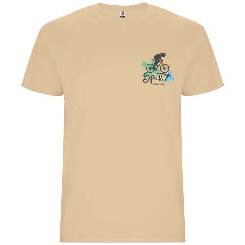 beige pálido Camiseta de manga corta para hombre de 190 g/m²