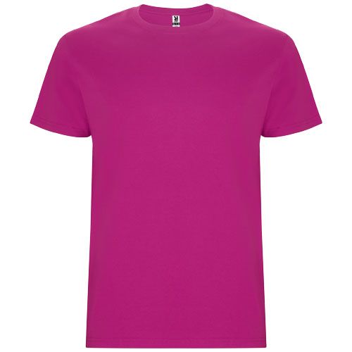 rosa vivo Camiseta de manga corta para hombre