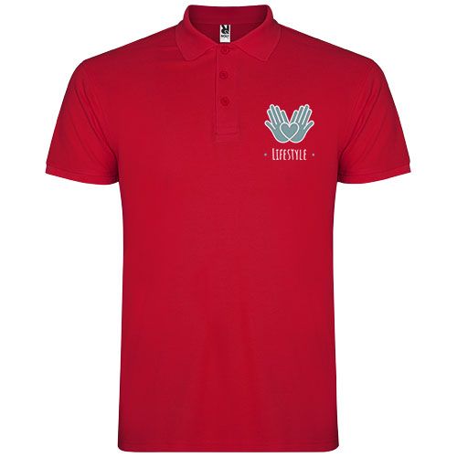 Polo de manga corta para hombre 