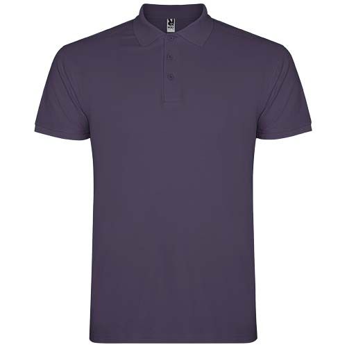 lila Polo de manga corta para hombre de 200 g/m² Star