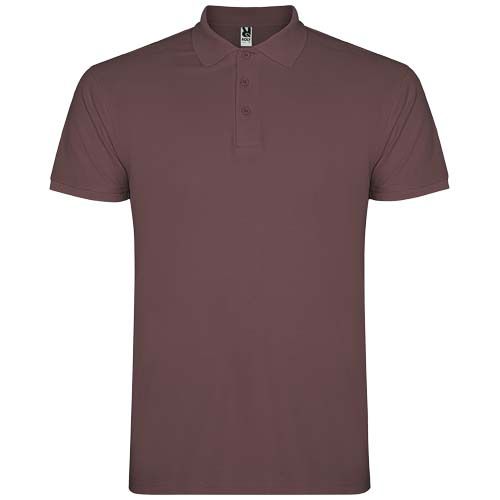 rojo claro Polo de manga corta para hombre de 200 g/m² Star