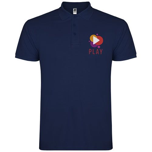 Polo de manga corta para hombre 