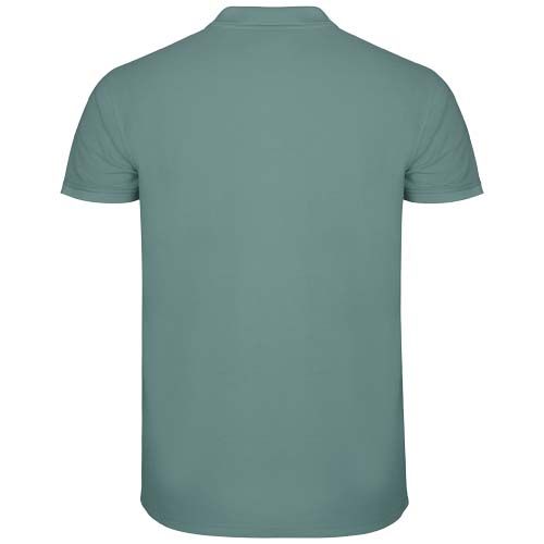 gris azul Polo de manga corta para hombre de 200 g/m² Star