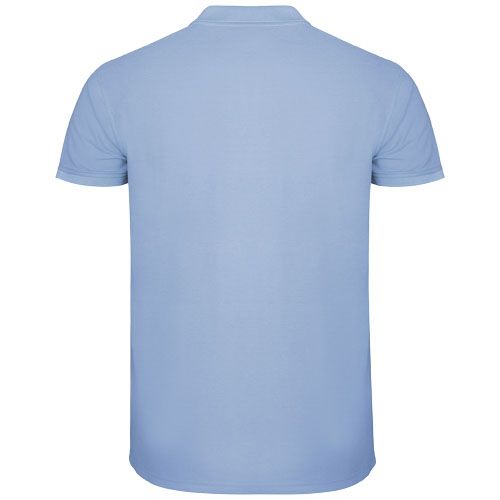 azul celeste Polo de manga corta infantil de 200 g/m² Star