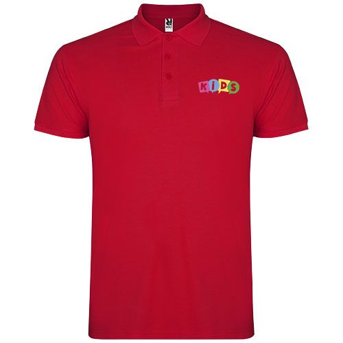 Polo de manga corta infantil 