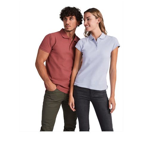 gris plomo oscuro Polo de manga corta para mujer
