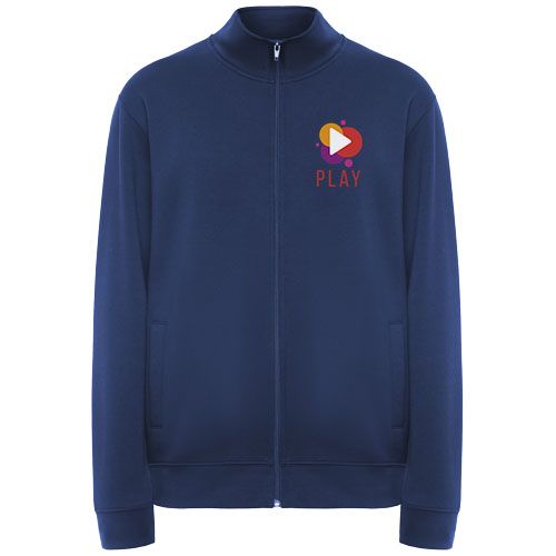 azulón Sudadera con cremallera completa unisex de 280 g/m²