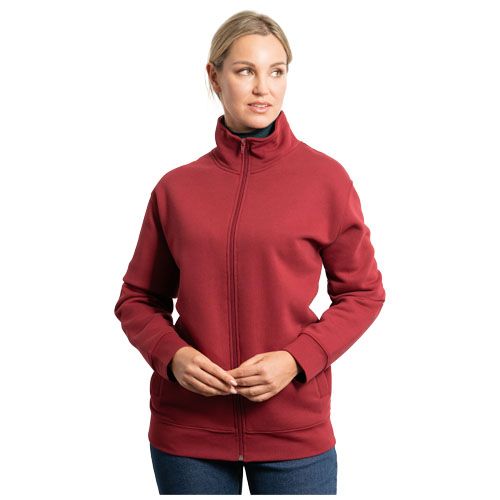 azulón Sudadera con cremallera completa unisex de 280 g/m²