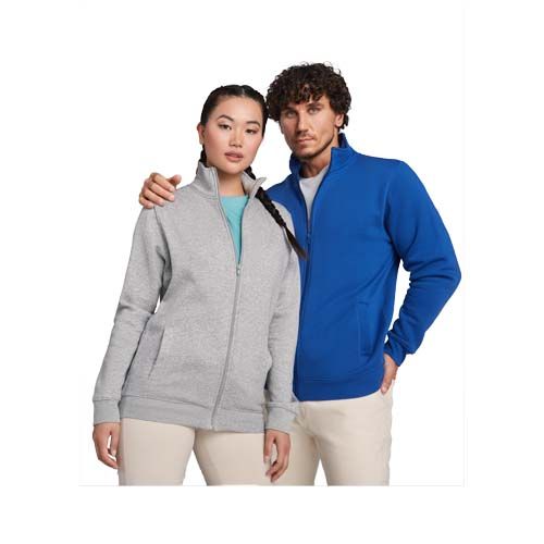 verde botella Sudadera con cremallera completa unisex de 280 g/m² Ulan