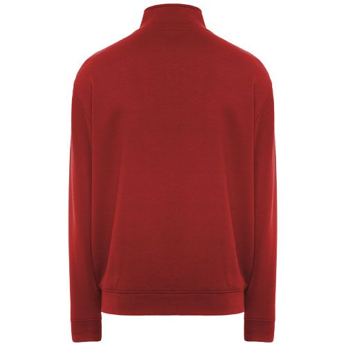 red Sudadera con cremallera completa unisex