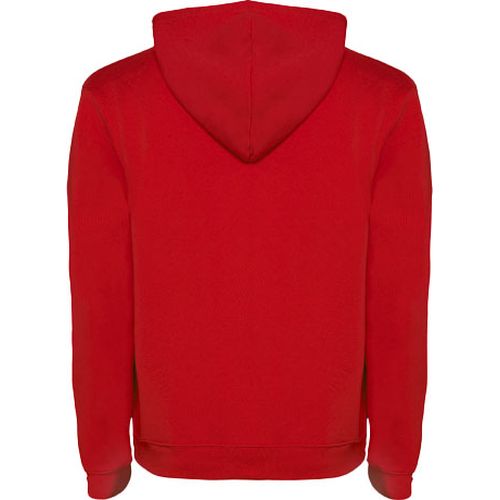 red Sudadera con capucha para hombre