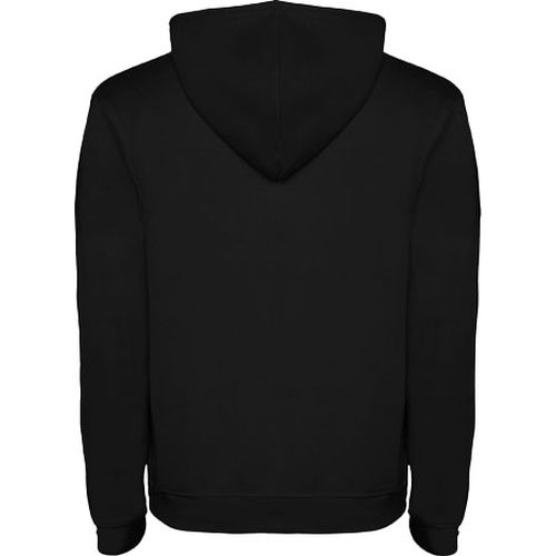 negro/gris chiné Sudadera con capucha para hombre