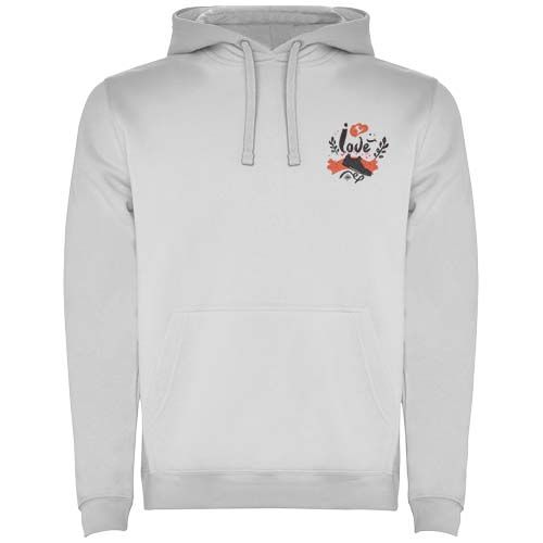 blanco mezclado Sudadera con capucha para hombre de 280 g/m²