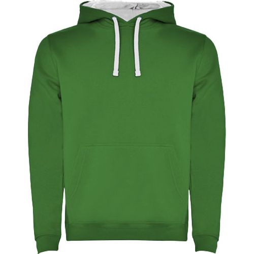 kelly green/blanco Sudadera con capucha infantil de 280 g/m² Urban