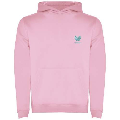 rosa claro Sudadera con capucha infantil de 280 g/m²
