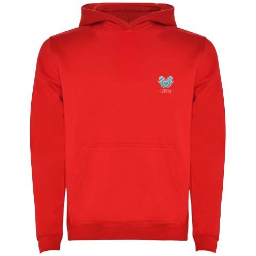 red Sudadera con capucha infantil