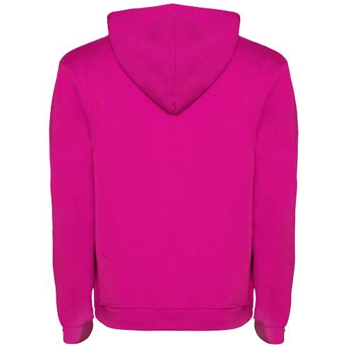 rosa vivo Sudadera con capucha infantil