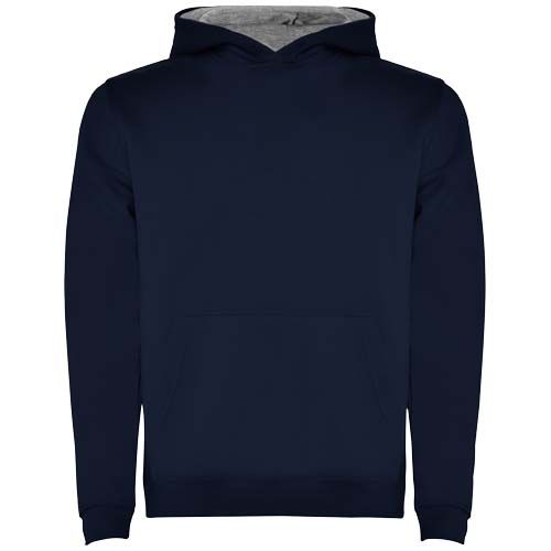 azul marino/gris chiné Sudadera con capucha infantil