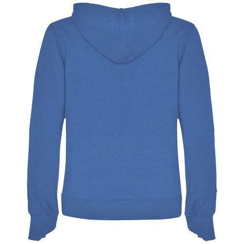 azulón/blanco Sudadera con capucha para mujer