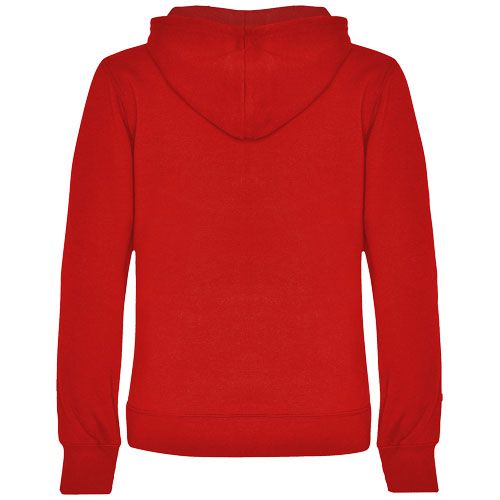 red Sudadera con capucha para mujer