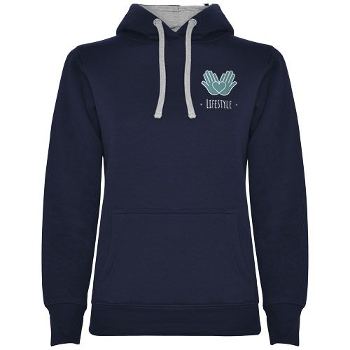 SUDADERA CON CAPUCHA PARA MUJER DE 280 G/M² URBAN