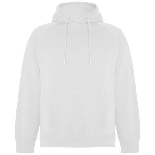 white Sudadera unisex algodón orgánico