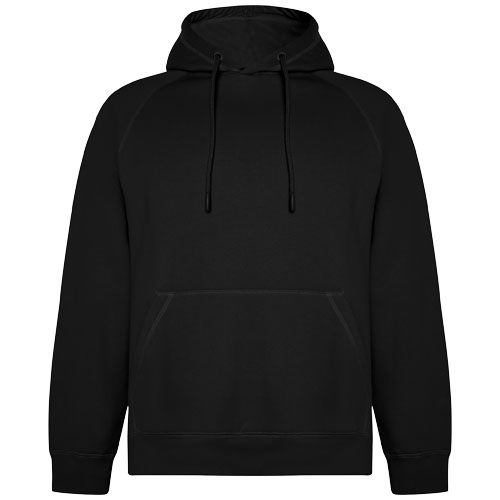 black Sudadera unisex algodón orgánico