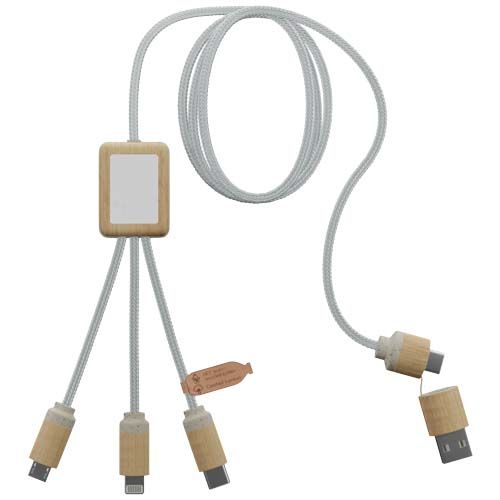 marrón claro Cable de carga 5 en 1