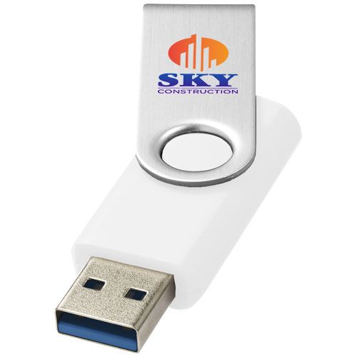 white Memoria USB 3.0