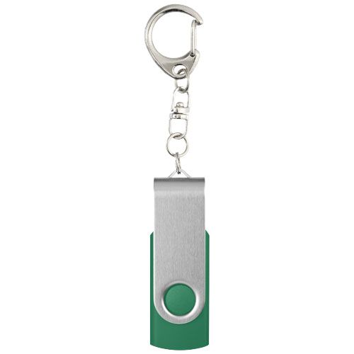 green Memoria USB 3.0 con llavero