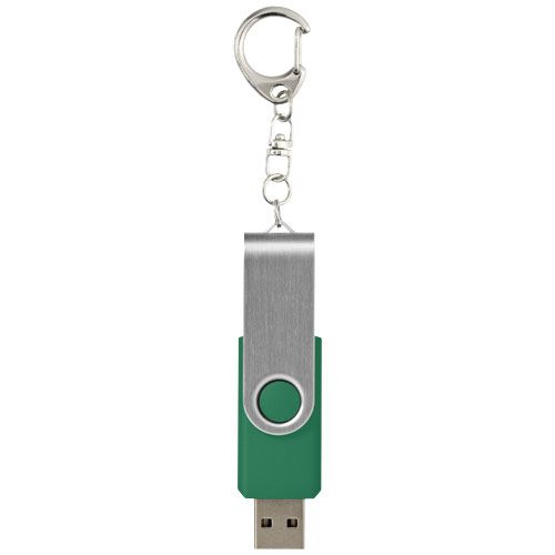 green Memoria USB 3.0 con llavero