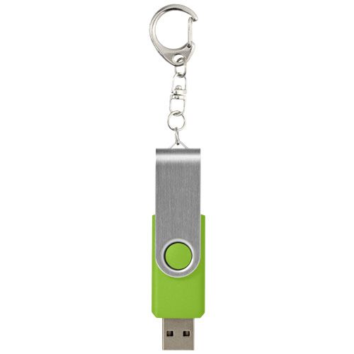 verde lima Memoria USB 3.0 con llavero