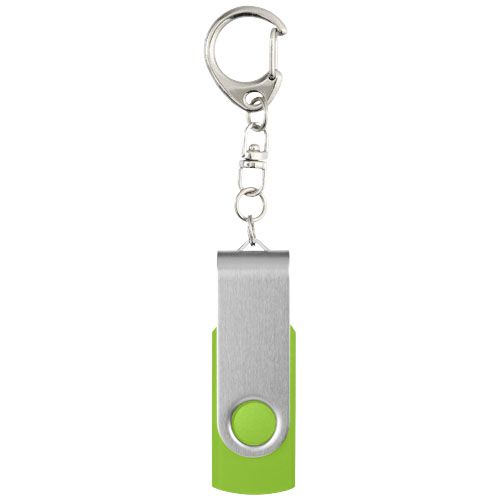 verde lima Memoria USB 3.0 con llavero