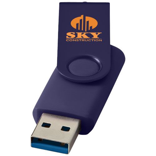 blue Memoria USB 3.0 metálica