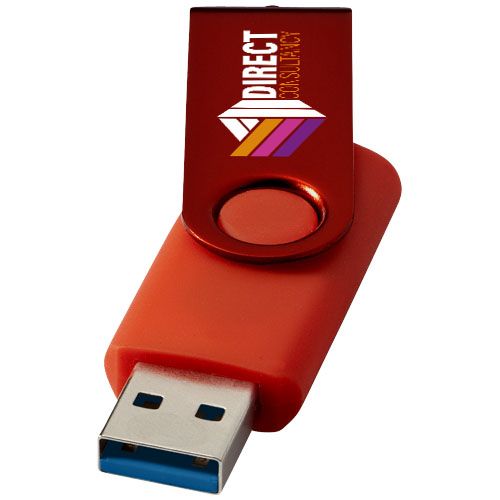 rojo vivo Memoria USB 3.0 metálica