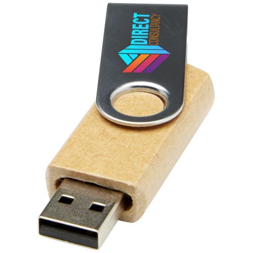 kraft Memoria USB 3.0 de papel reciclado