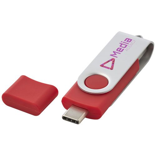 red Memoria USB tipo C giratoria OTG