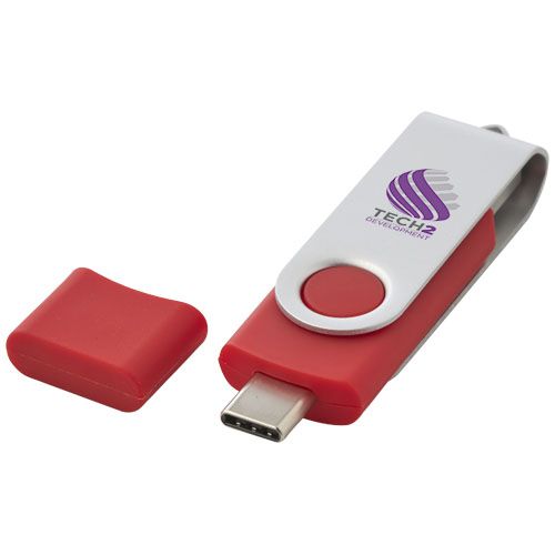 red Memoria USB tipo C giratoria OTG