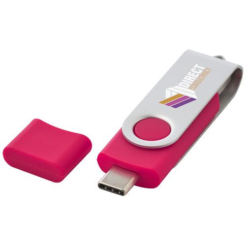 Memoria USB tipo C giratoria OTG