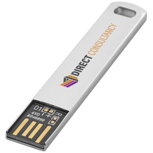 Clé USB 2.0 plate en métal - 2